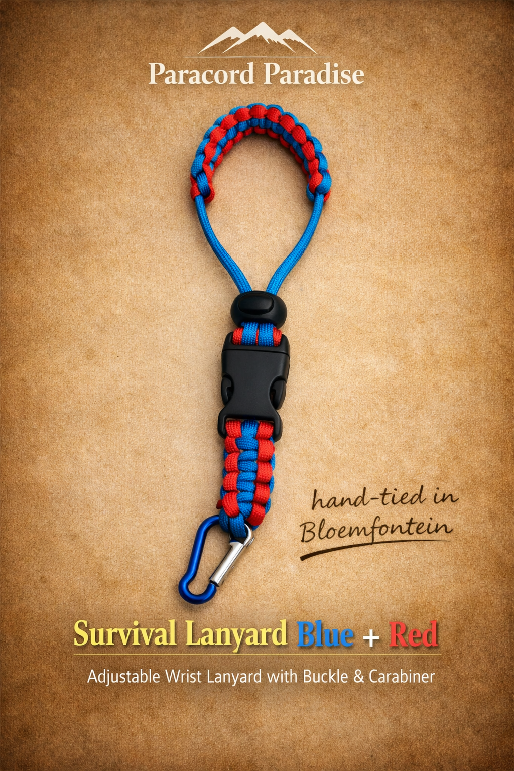 Paracord Wrist Lanyard - Image 5