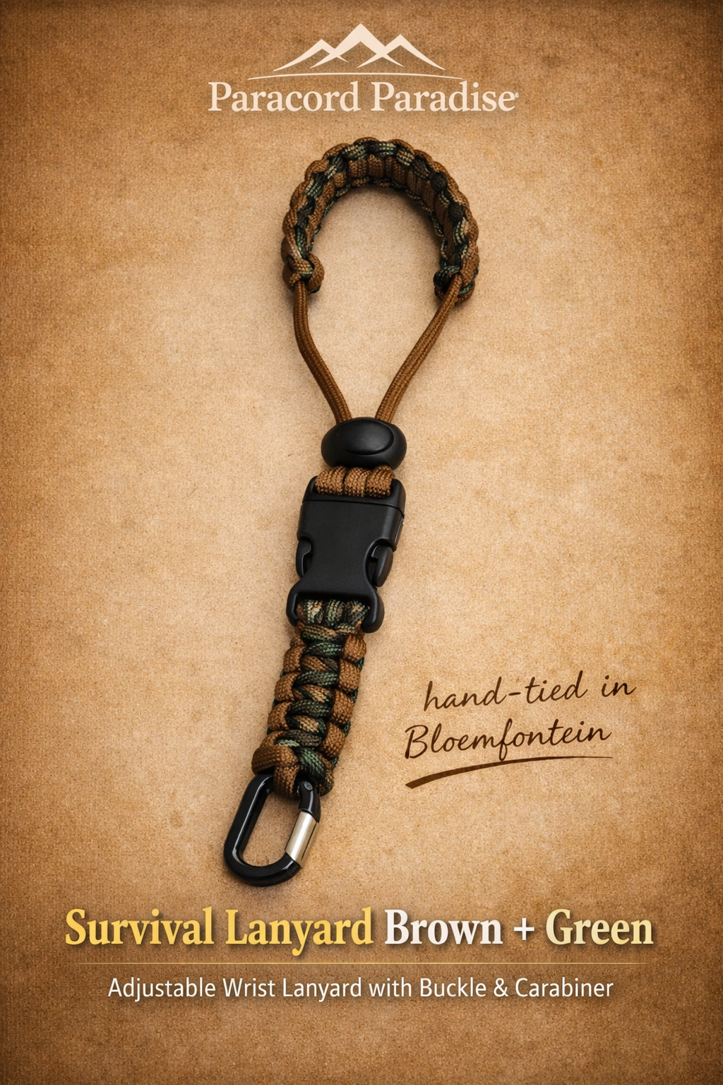 Paracord Wrist Lanyard - Image 4