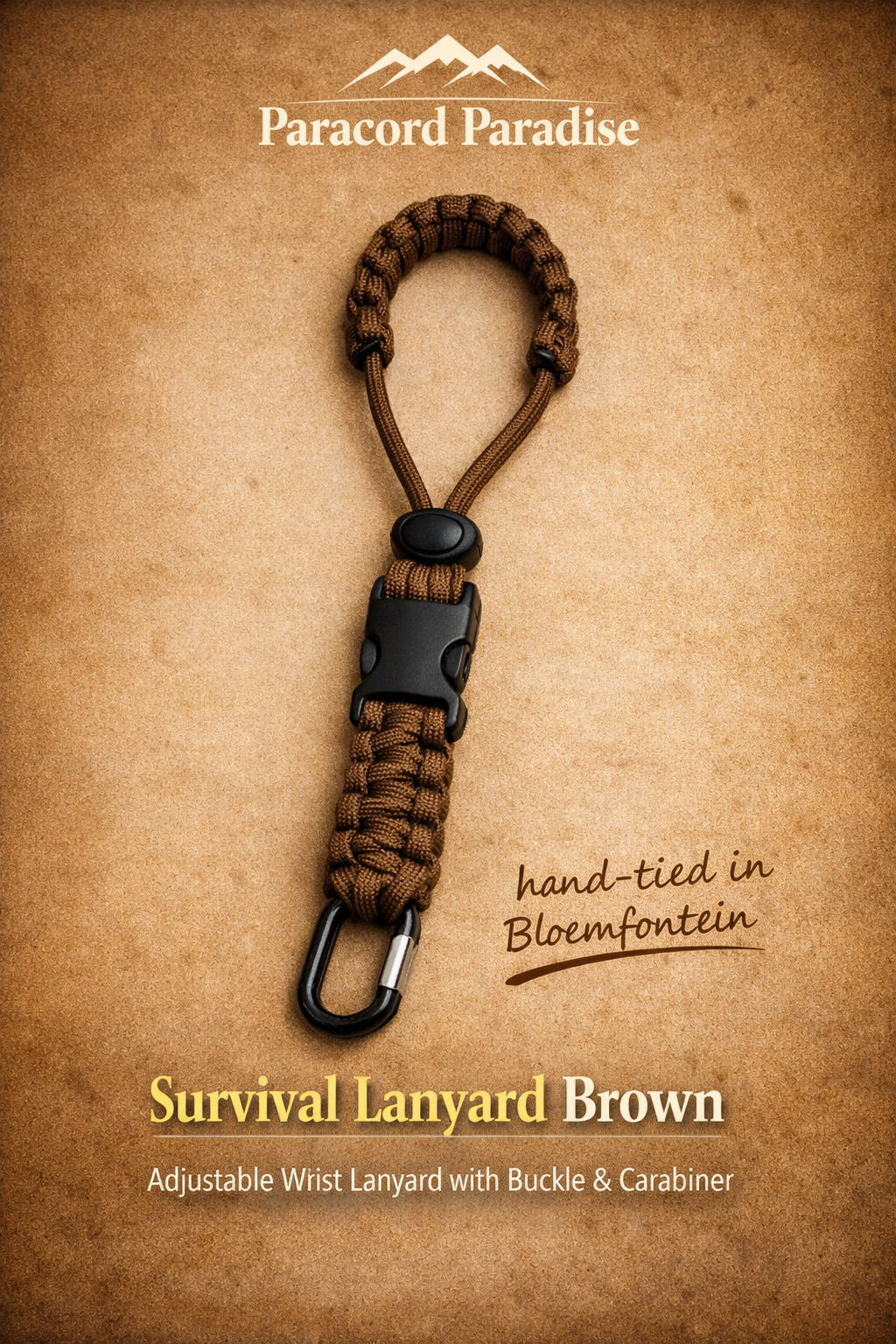 Paracord Wrist Lanyard - Image 3