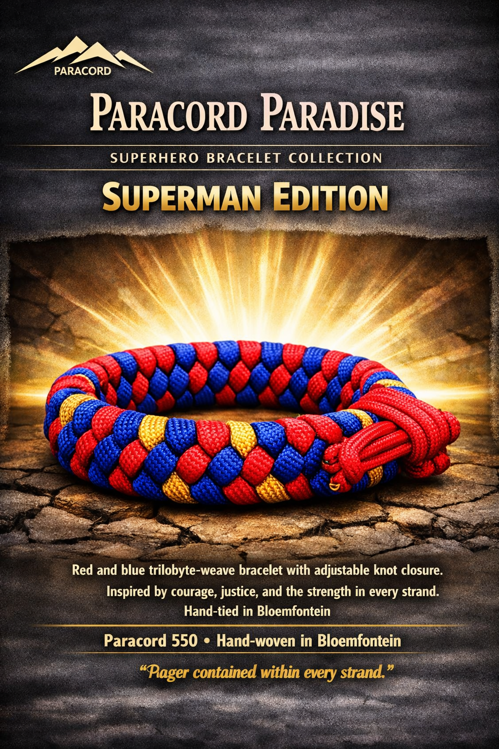 SH- E Blue, Red & Yellow (Superman Edition)